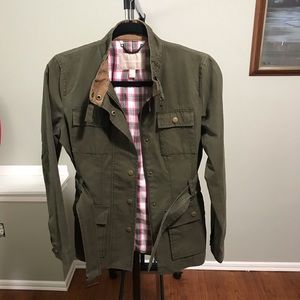 Banana Republic Army Green Field Jacket